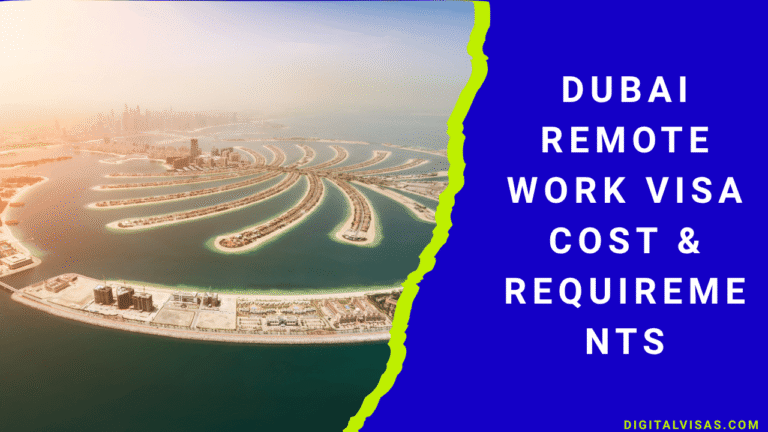 Dubai Remote Work Visa Cost & Requirements (Step-by-Step Guide)