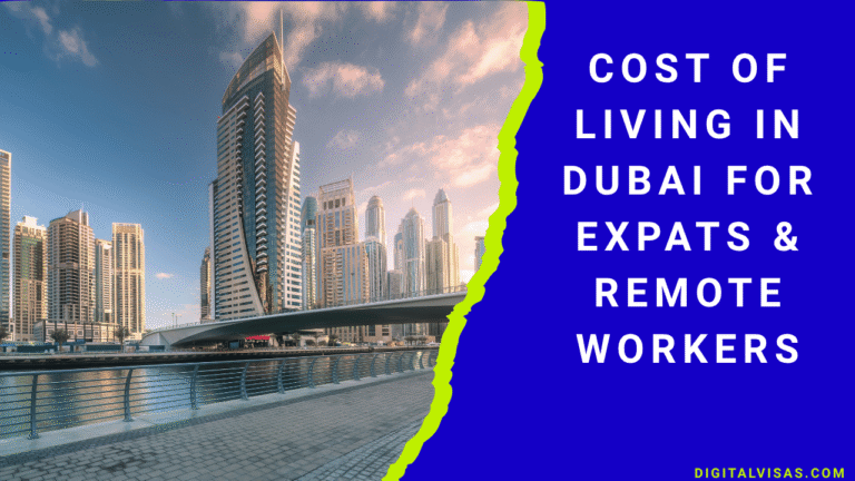Cost of Living in Dubai for Expats & Remote Workers